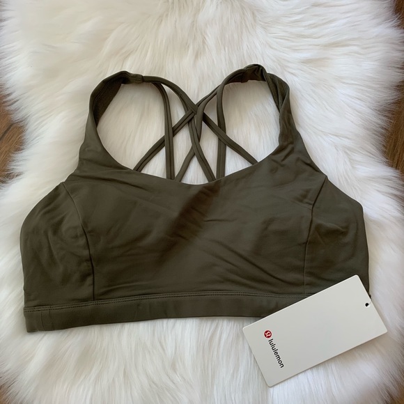 lululemon athletica Other - NWT lululemon Free To Be serene bra sage green 10